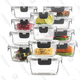 Save 20% On This 24-Piece Glass Food Storage Container Set and Store Your Food in a Glass House